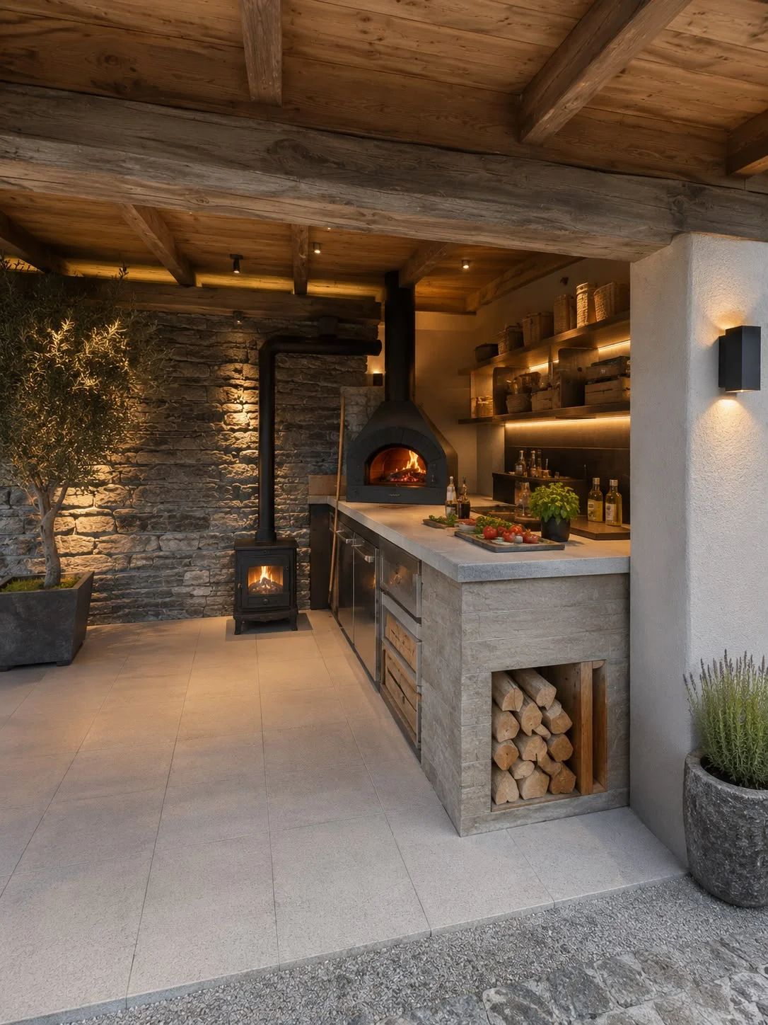 Offene Feuerküche & Artisan Pinsa