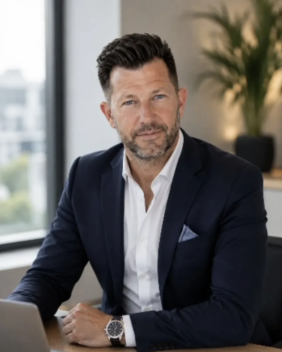 Porträt von Mathias Walther, Founder & CEO der ARTIAS Group